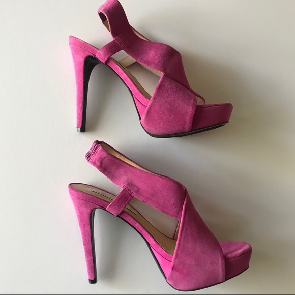 Diane Von Furstenberg Shoes - DVF, Diane Von Furstenberg, pink platforms 8.5
